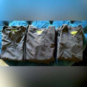 Bundle of 3 black scrubs